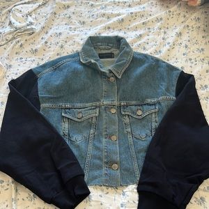 All Saints Cropped Jacket